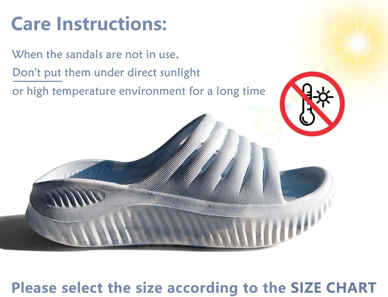image:imageKuaiLu Recovery Sandals Women With Comfortable Arch Support Sport SlidesCamo Blue