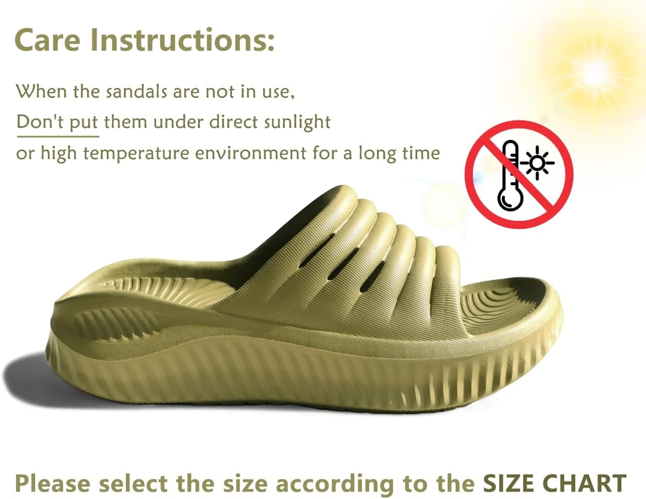 image:imageKuaiLu Recovery Sandals Women With Comfortable Arch Support Sport SlidesGreen