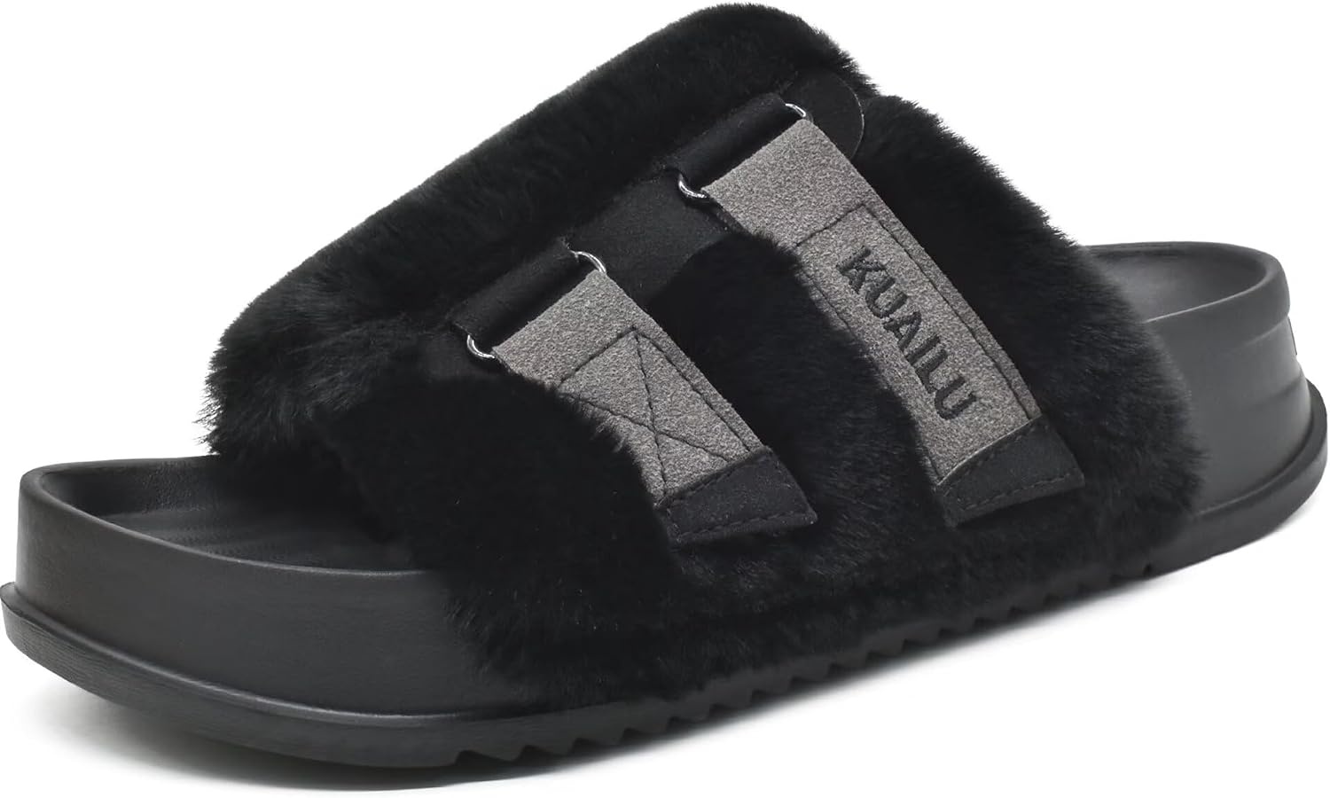 image:imageKuaiLu Womens Orthotic Arch Support SlippersBlack