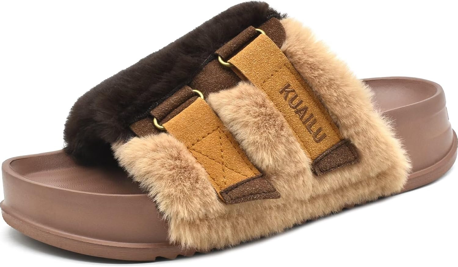 image:imageKuaiLu Womens Orthotic Arch Support SlippersBrown