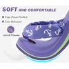 KuaiLu Flip Flops for Women with Arch Support Summer Beach Thong Sandals(Purple)