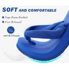 KuaiLu Flip Flops for Women with Arch Support Summer Beach Thong Sandals(Royal Blue)