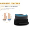 KuaiLu Mens Arch Support Hiking Sandals Orthopedic Athletic Walking Sandles(Black)