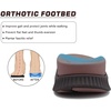 KuaiLu Mens Arch Support Hiking Sandals Orthopedic Athletic Walking Sandles(Brown)