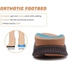 KuaiLu Mens Arch Support Hiking Sandals Orthopedic Athletic Walking Sandles(Khaki)
