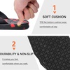 KuaiLu Mens Flip Flops Comfortable Arch Support Waterproof Thong Sandals(Camo-blackred)
