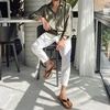 KuaiLu Mens Flip Flops Comfortable Arch Support Waterproof Thong Sandals(Khaki)