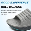 KuaiLu Mens Orthotic Recovery Sandals Arch Support Slides Plantar Fasciitis(Grey)