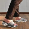 KuaiLu Mens Orthotic Recovery Sandals Arch Support Slides Plantar Fasciitis(Grey White)