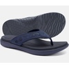 KuaiLu Mens Sport Flip Flops Orthotic Thong Sandals With Arch Support(Fashion Blue)