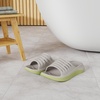 KuaiLu Recovery Sandals Women With Comfortable Arch Support Sport Slides(Apricot Green)