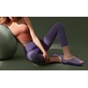 KuaiLu Recovery Sandals Women With Comfortable Arch Support Sport Slides(Double Purple)
