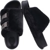 KuaiLu Women’s Orthotic Arch Support Slippers(Black)