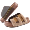 KuaiLu Women’s Orthotic Arch Support Slippers(Brown)