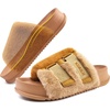 KuaiLu Women’s Orthotic Arch Support Slippers(Camel)