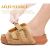 KuaiLu Women’s Orthotic Arch Support Slippers(Camel)