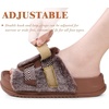 KuaiLu Women’s Orthotic Arch Support Slippers(Coffee Brown (Adjustable))