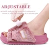 KuaiLu Women’s Orthotic Arch Support Slippers(Lovely Pink (Adjustable))
