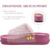 KuaiLu Women’s Orthotic Arch Support Slippers(Lovely Pink (Adjustable))