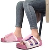 KuaiLu Women’s Orthotic Arch Support Slippers(Pink)
