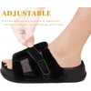 KuaiLu Women’s Orthotic Arch Support Slippers(Plush Black)