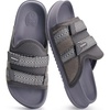 KuaiLu Mens Orthotic Sandals Comfort Arch Support Fabric Sandal Slippers(Dark Grey)