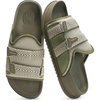 KuaiLu Mens Orthotic Sandals Comfort Arch Support Fabric Sandal Slippers(Green)