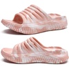 KuaiLu Recovery Sandals Women With Comfortable Arch Support Sport Slides(Camo Pink)