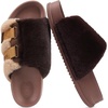 KuaiLu Women’s Orthotic Arch Support Slippers(Brown)