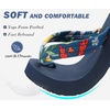 KuaiLu Flip Flops for Women with Arch Support Summer Beach Thong Sandals(Navy Blue)