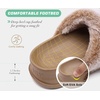 KuaiLu Womens Arch Support Slides Slippers Indoor Outdoor Casual Outfits(Camel Brown (Tip Dyeing))