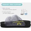 KuaiLu Womens Arch Support Slides Slippers Indoor Outdoor Casual Outfits(Vogue Black (Tip Dyeing))