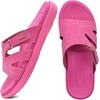 KuaiLu Womens Fashion Orthotic Slides Arch Support Slip On Walking Sandals(Hot Pink)
