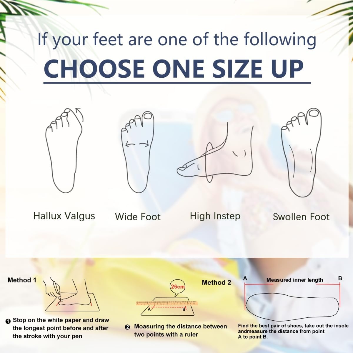 image:imageKuaiLu Casual Flip Flops for Women Lightweight Cushion Summer Beach SandalsBlue