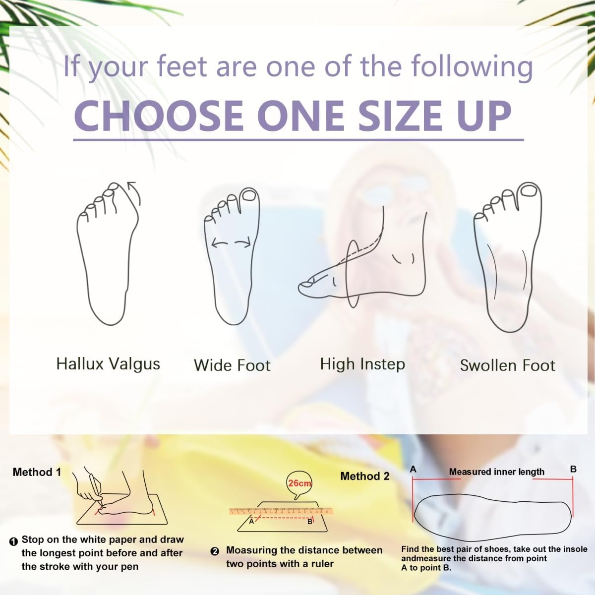 image:imageKuaiLu Casual Flip Flops for Women Lightweight Cushion Summer Beach SandalsPurple
