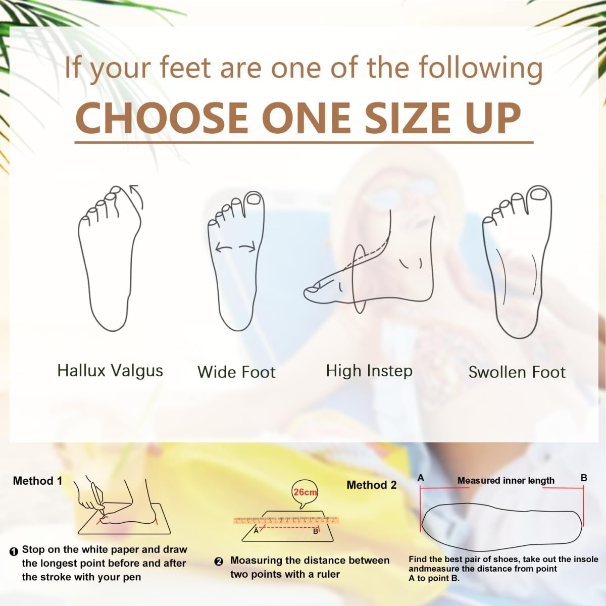 image:imageKuaiLu Casual Flip Flops for Women Lightweight Cushion Summer Beach SandalsWhite Khaki
