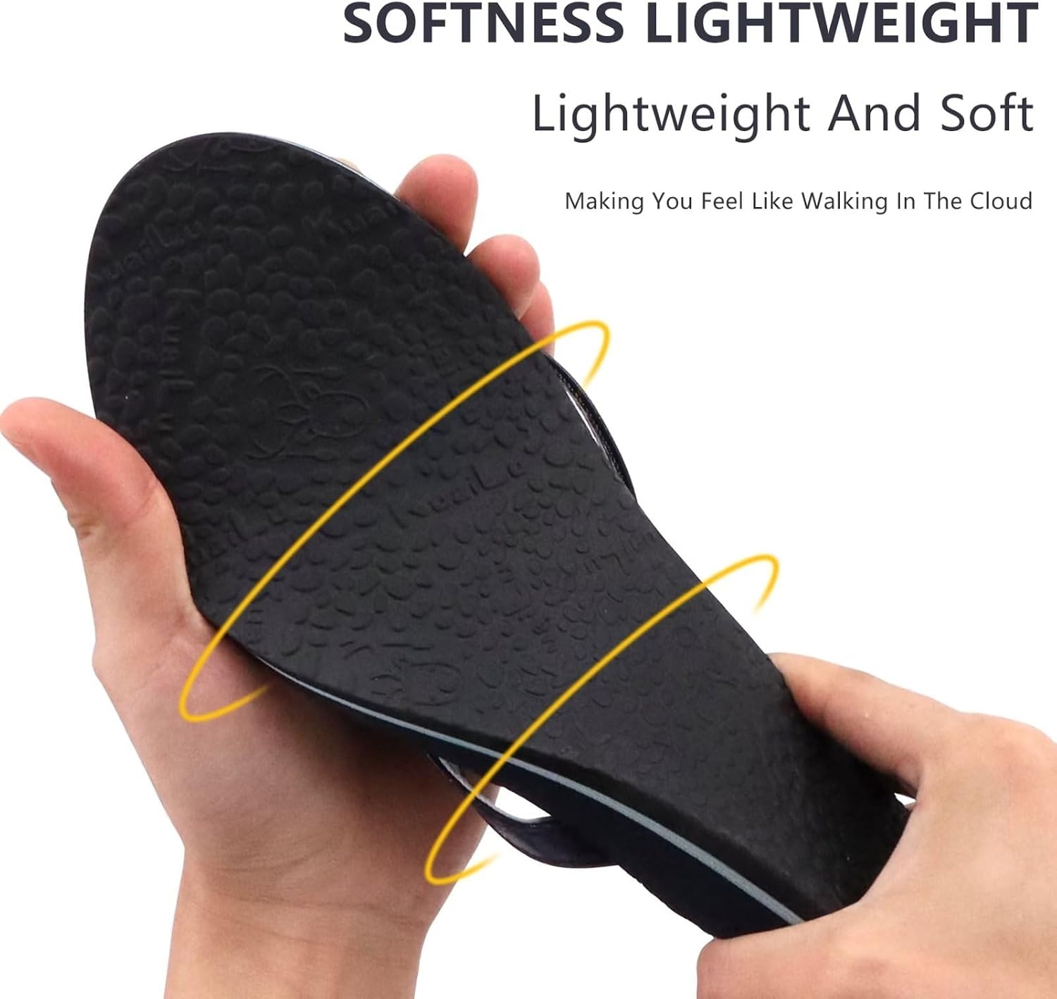 image:imageKuaiLu Womens Fashion Flip Flops Ladies Summer Beach Yoga Mat Thong SandalsDarkblue