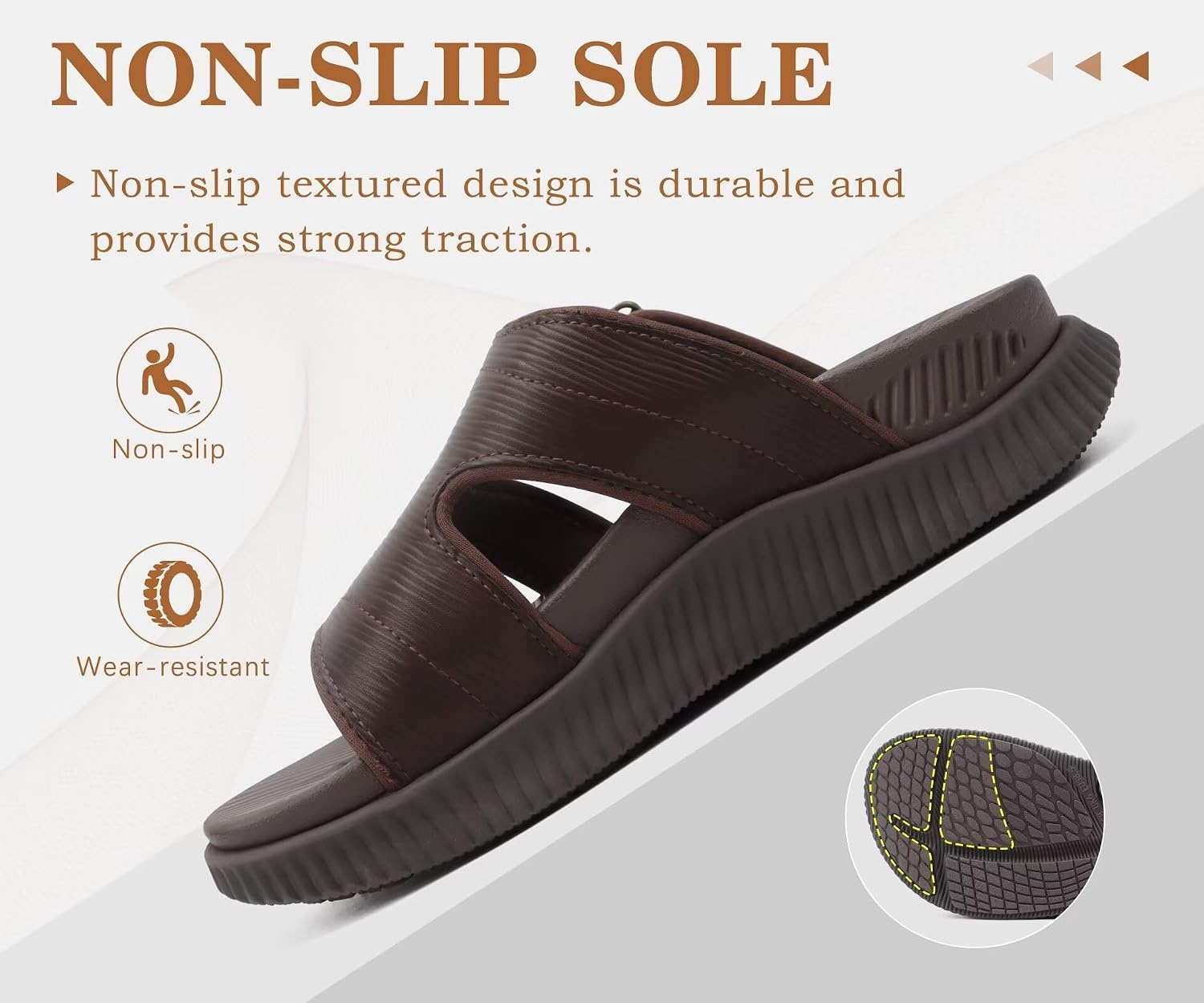 image:imageKuaiLu Womens Sandals BrownCP Size 8