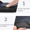 KuaiLu Casual Flip Flops for Women Lightweight Cushion Summer Beach Sandals(Blue)
