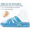 KuaiLu Gladiator Sandals for Women with Comfortable Arch Support(Blue (Go One Size Up))