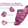 KuaiLu Gladiator Sandals for Women with Comfortable Arch Support(Rose (Go One Size Up))