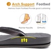 KuaiLu Womens Fashion Flip Flops Ladies Summer Beach Yoga Mat Thong Sandals(Shiny Grey)