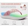 KuaiLu Womens Orthotic Flip Flops with Arch Support Cushion Recovery Sandal(Light Pink)