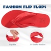 KuaiLu Womens Orthotic Flip Flops with Arch Support Yoga Mat Cushion Sandal(Red)