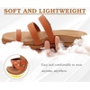 KuaiLu Womens Slides Sandals With Arch Support Comfort Plantar Fasciitis(Tan)