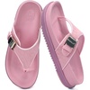 KuaiLu Flip Flops for Womens Orthotic Platform Sandals with Arch Support(Pink)