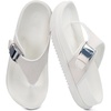 KuaiLu Flip Flops for Womens Orthotic Platform Sandals with Arch Support(White)