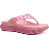 KuaiLu Womens Orthotic Flip Flops with Arch Support Cushion Recovery Sandal(Pure Pink)
