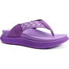 KuaiLu Womens Orthotic Flip Flops with Arch Support Cushion Recovery Sandal(Purple)