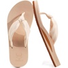 KuaiLu Womens Orthotic Flip Flops with Arch Support Yoga Mat Cushion Sandal(Beige)